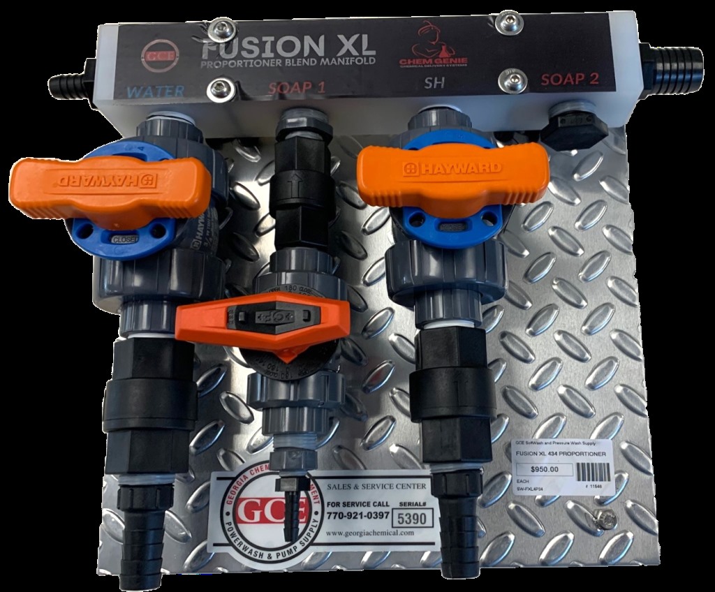 FUSION XL 434 PROPORTIONER Chemical Equipment Company, Inc.